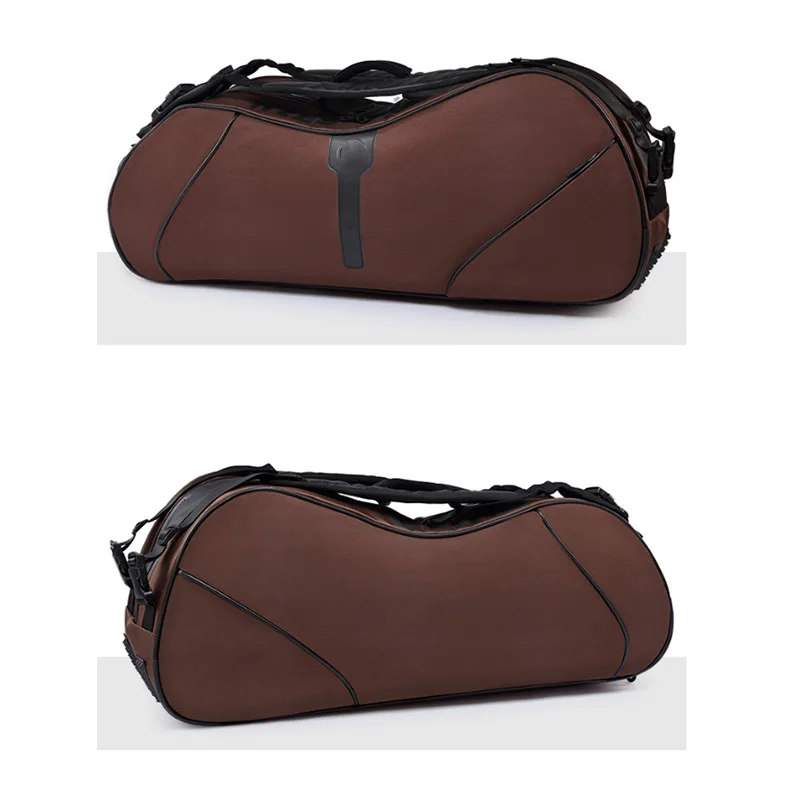 مخصص مهنة الصانع مقاوم للماء 1680D النايلون مضرب تنس الطاولة حقيبة الريشة الرياضة القماش الخشن مضرب حقيبة للرياضيين