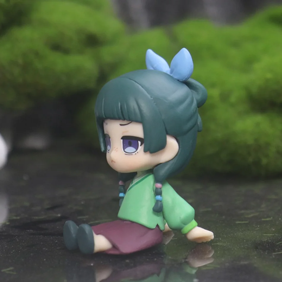 جديد يوميات صيدلية Maomao Jinshi شخصية صغيرة أنيمي محيط الجلوس اللعب سطح المكتب سيارة الحلي نموذج الهدايا