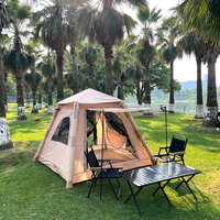 Suitable for 4-6 people air tents, garden tents, family tents, camping waterproof tents, suitable for camping and hiking trips