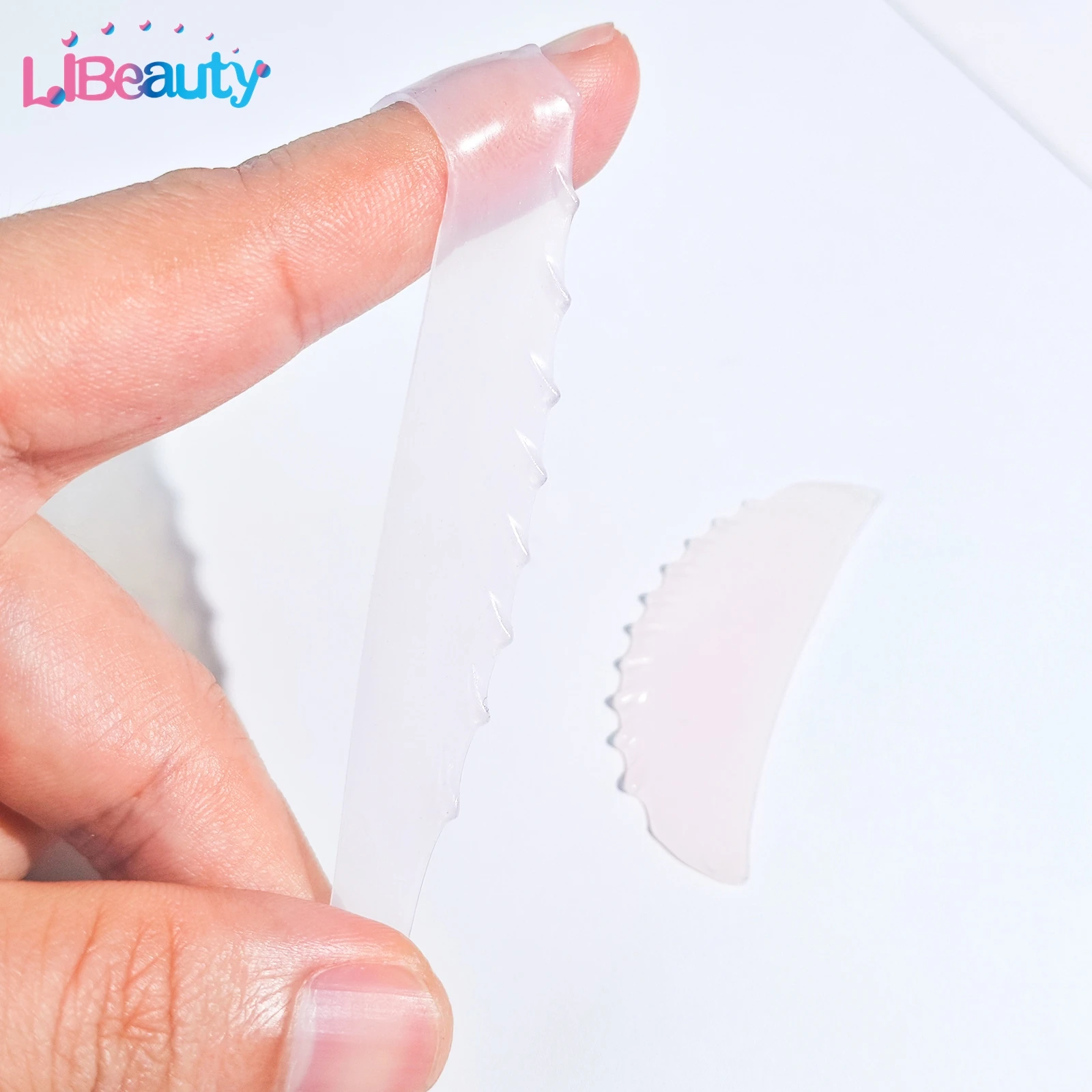 Libeauty Neu 2er-Set Wimpernweichmacher-Pads Silikon Wimpern-Lifting-Pads Wimpernstäbchen Schutzschilde Wimpern-Lifting-Zubehör Make-up-Tool – Detail 2