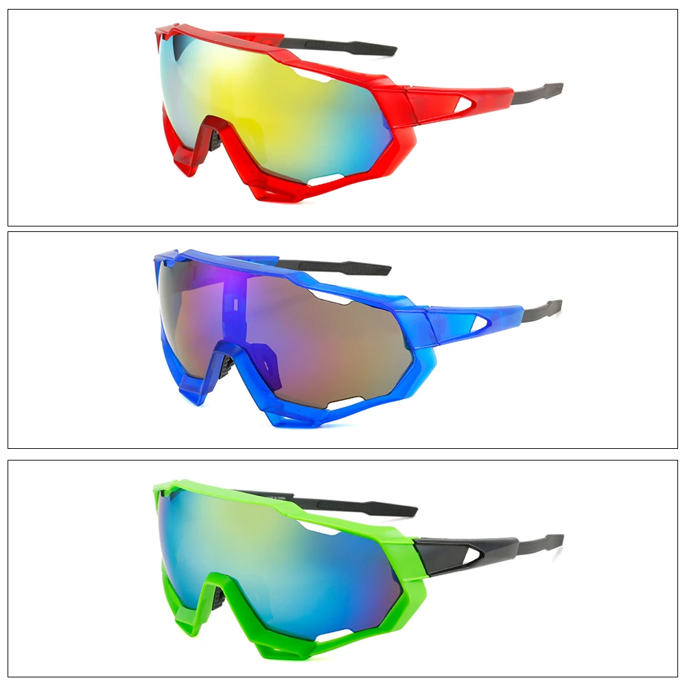 Outdoor Cycling Sunglasses UV Protection Windproof Glasses Polarized Lens Men Women Sports Sunglasses Eyewear