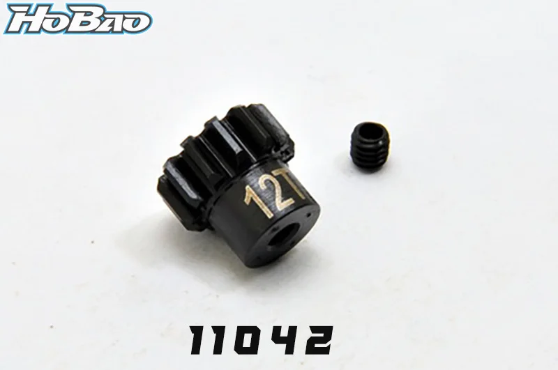 

Original OFNA/HOBAO RACING 11042 Hard and durable 3mm Shaft Diameter Motor Gear - 12T