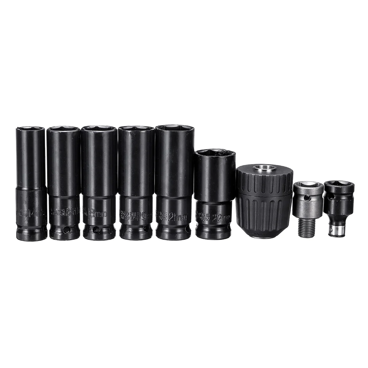 Electric Wrench 10pcs Screwdriver hex socket head Kits set for Impact Wrench Drill