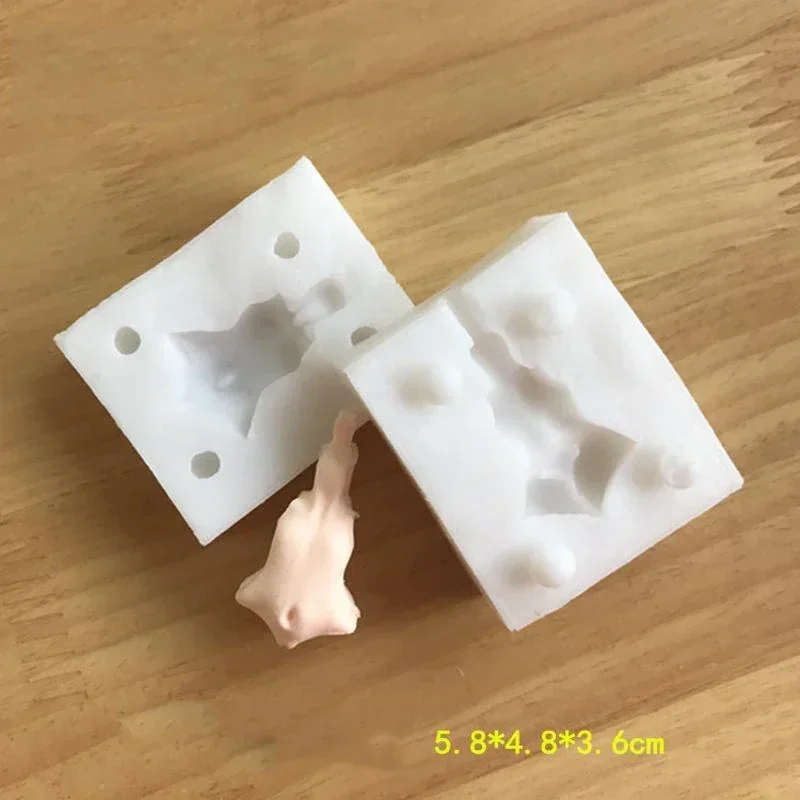 1 Pcs Silicone 3D Body Mold Palms Legs Universal Handmade Diy Accessories Pottery Clay Polymer Molds Ceramic Tools