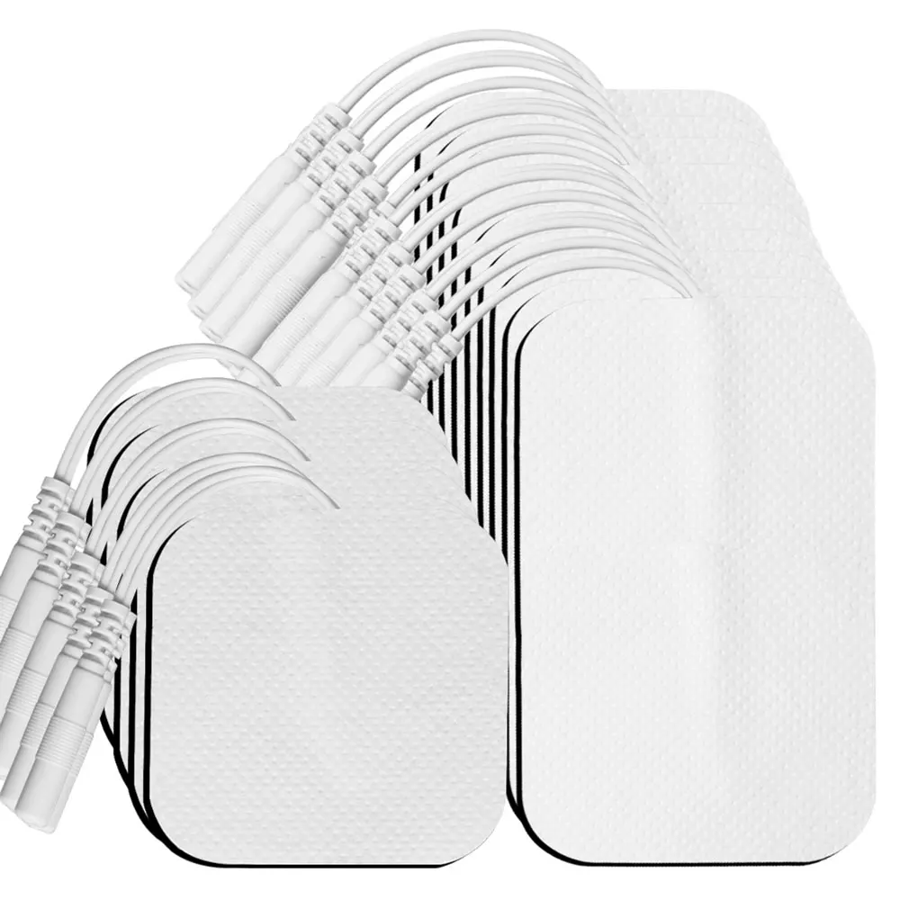 

10/20 шт. электродные подушечки TENS для акупунктуры, физиотерапевтического массажера, электроды, гелевые накладки, импульсный стимулятор мышц EMS, наклейка