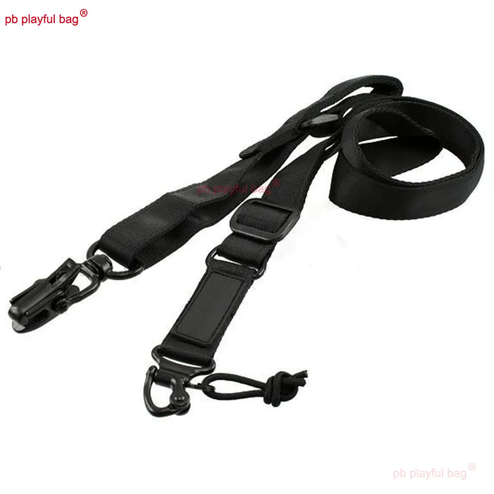 Sport all'aria aperta MS2 Multitasking Rope CS Tactical Hanging Rope Toy Parts regolabile Double Point Rope Safety Gun Strap QG594