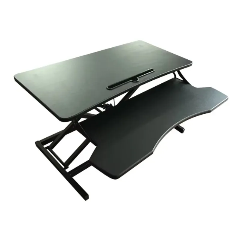 Modern Manual Height Adjustable Sit Stand Table elevating desk for Computer