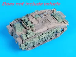 1:72 scale die-cast resin made of the armored vehicle parts of the British fighter accessory set unpainted