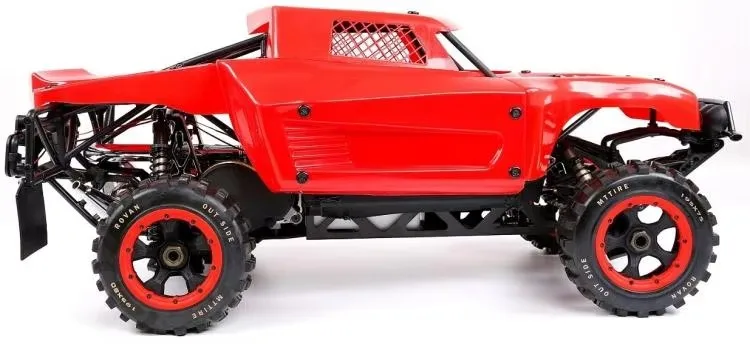 High Strength and Toughness Injection Molded Car Shell Upgrade Kit with rollcage for ROVAN HPI BAJA 5T 5SC upgraded to WLT