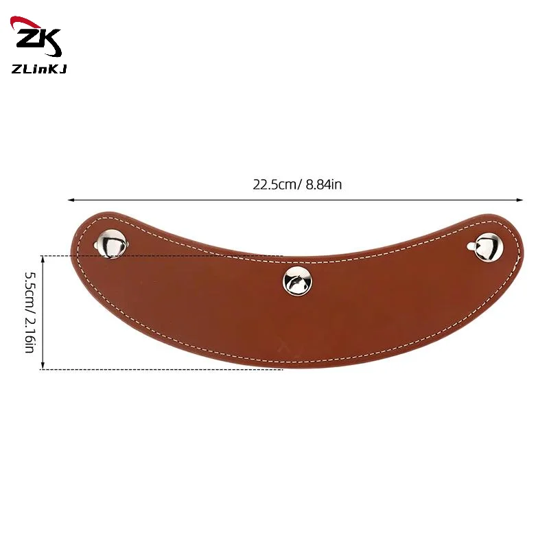 Retro 3 Pin Helmet Visor Brim Leather Removable For Scooter Bike Motorcycle Helmet Brim Flip Up Windshield Rain Sun Protection view 6