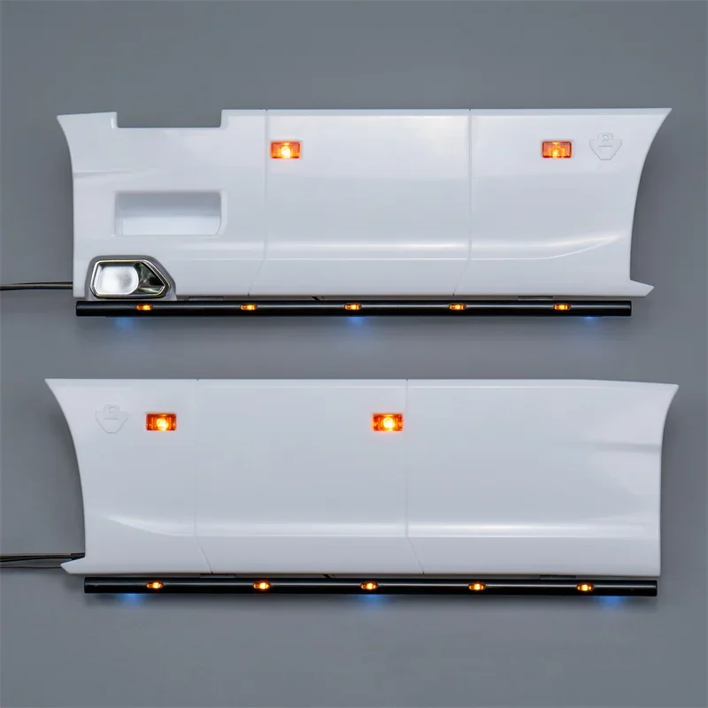 Pour 1/14 Tamiya RC camion SCANIA 770S 4 × 2 56379 voiture LED jupe latérale panneau lumineux lampe barre accessoires
