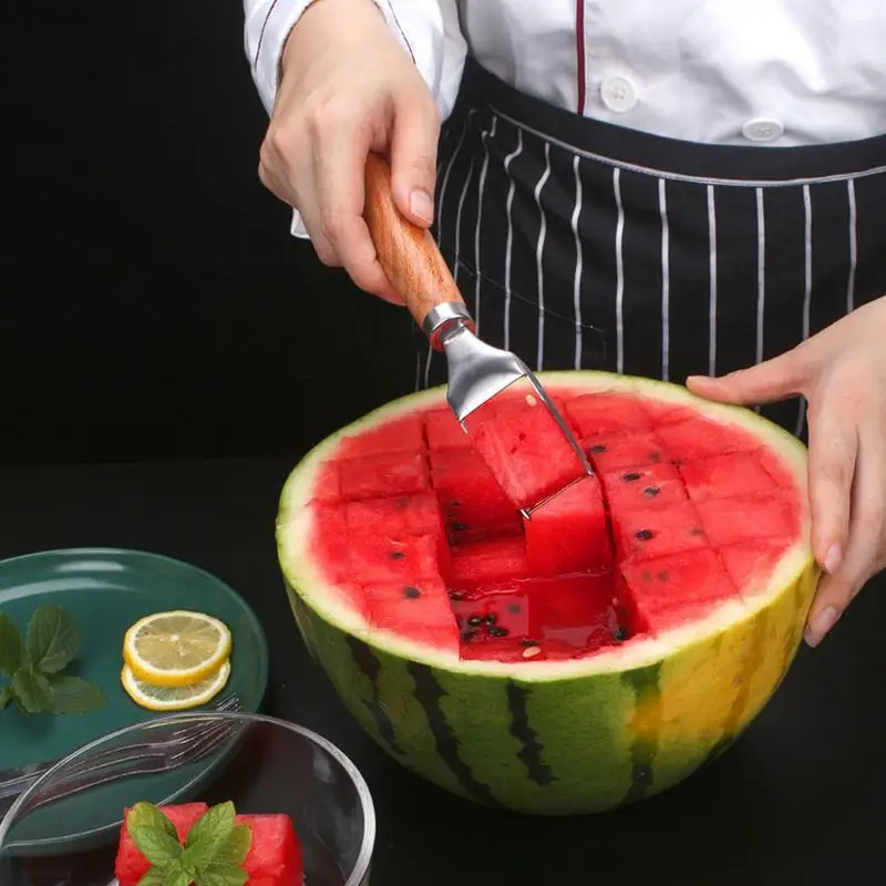 Stainless Steel Windmil Watermelon Cutter Fruit Slicer Cutter Tool stainless steel watermelon cutting slicer tool Kitchen Gadget