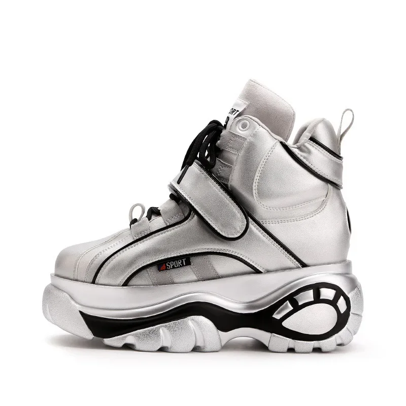 Sneakers Women Heel Platform New 2023 Pumps Sneakers Female Heels Wedges Chunky Shoes for Women Luxury High Quality Women Shoes