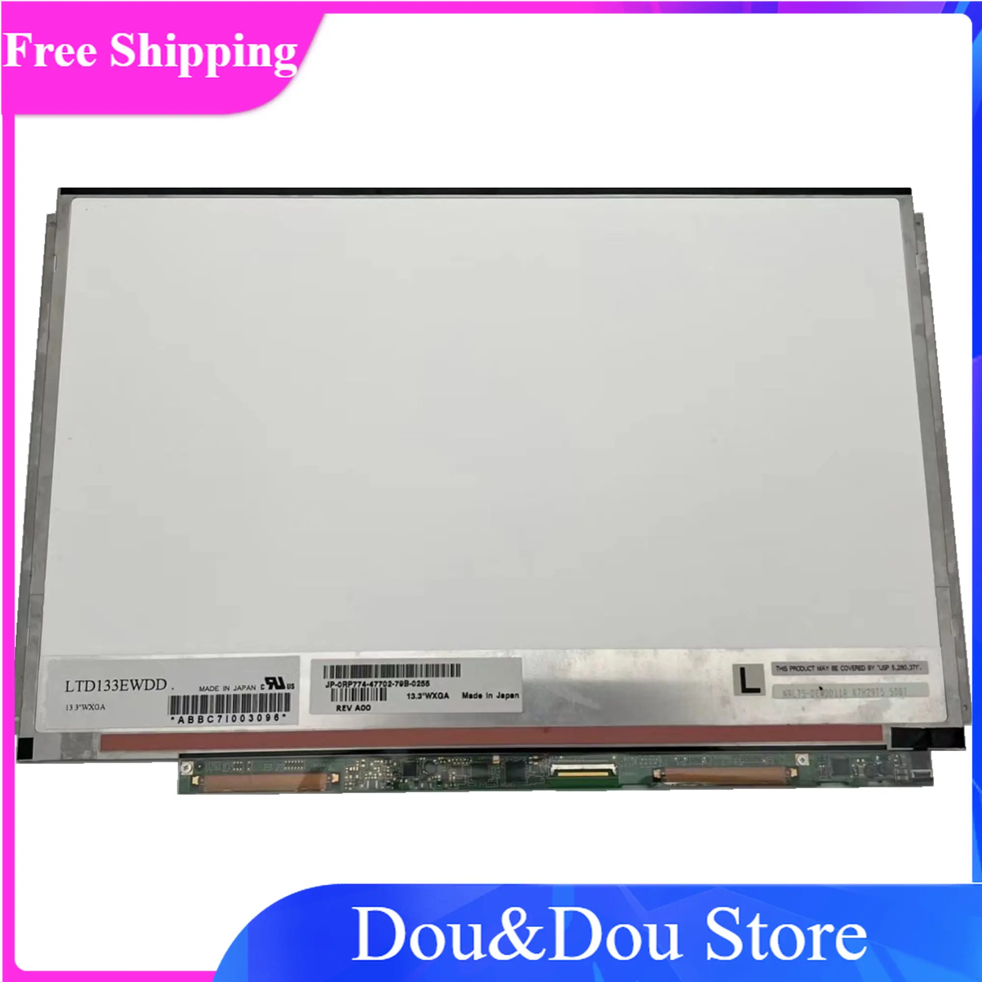 

LTD133EWDD 13.3inch WXGA slim laptop replacement for XPS M1330 display LCD screen