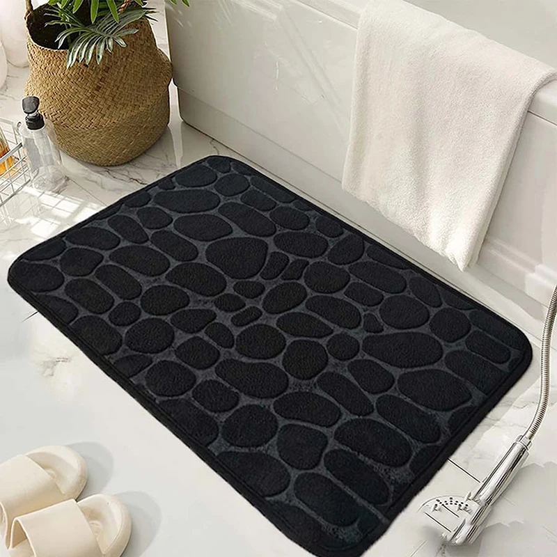 Super Absorbent Bath Mat Non Slip Rugs Bathroom Carpets Soft Floor Mat Bedroom Toilet Floor Shower Rug Home Decor