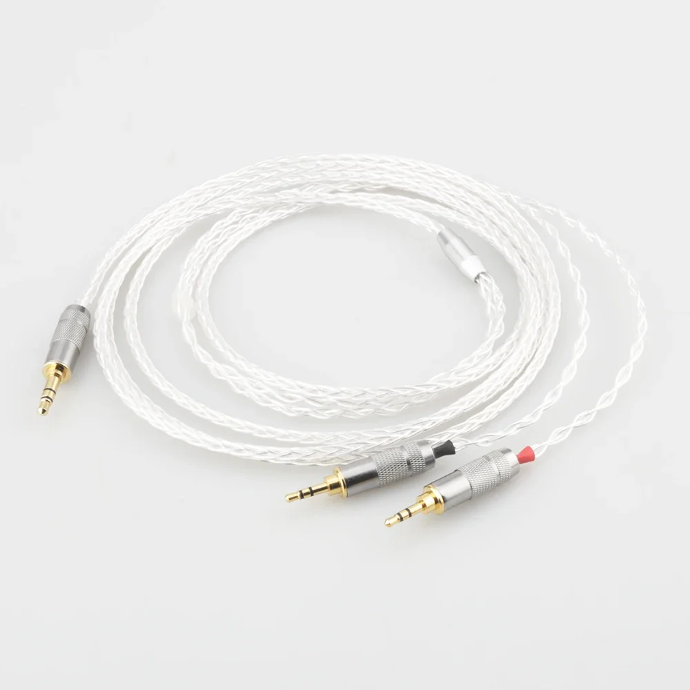 New HiFi Cable 3.5mm stereo Male Compatible with Hifiman HE400S, HE-400I, HE-400i（2.5mm Plug Version）, HE560, HE1000 Headphone