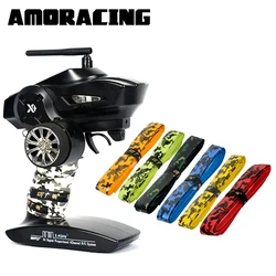 Telecomando contro assorbente dal sudore nastro di avvolgimento a fascia antiscivolo colla a mano per telecomando Rc Crawler Car Drift Futaba Sanwa