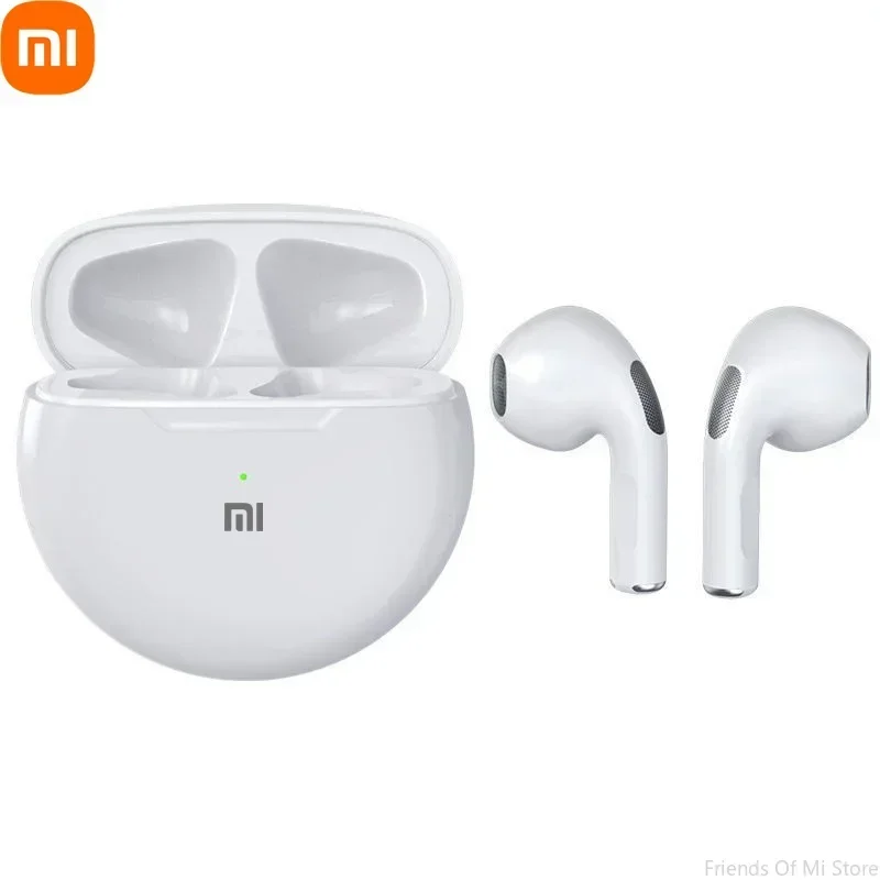 سماعات أذن Xiaomi Mini TWS سماعة أذن بلوتوث لاسلكية Fone مقاومة للماء للموسيقى الرياضية المحمولة للهواتف الذكية مع ميكروفون