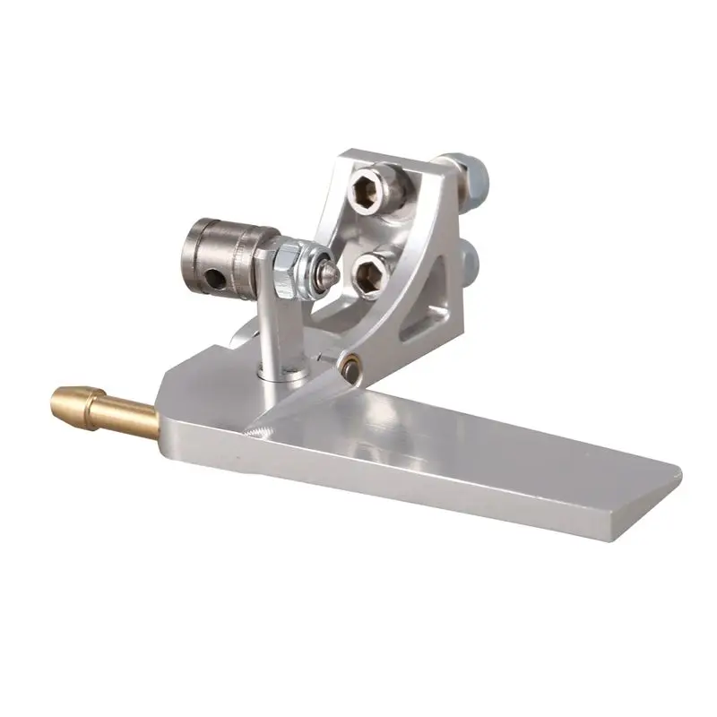 X18A-3PC barco rc liga de alumínio absorvente de água leme 52mm leme de direção para barcos rc de controle remoto peças cnc