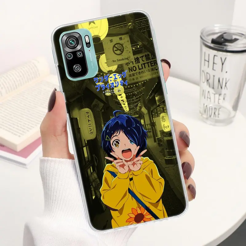 Wonder Ei Prioriteit Ai Kawaii Telefoon Hoesje Voor Xiaomi Redmi 12 12c 10 9 9a 9c 9 9C 9T 10c 10a 8a 8 7a 7 6a 6 Pro S2 K20 K30 K40 Zacht