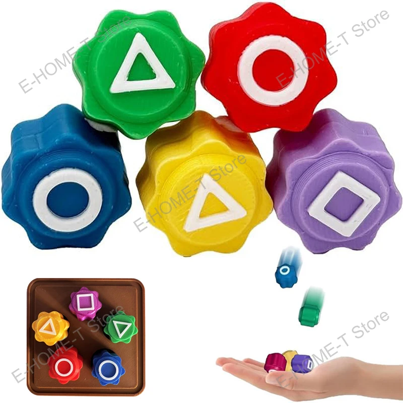 Korean Game Stone Catching Set Gonggi Jack Stone Pebbles Set Hand Eye Coordination Training Toy Family Travel Party Games