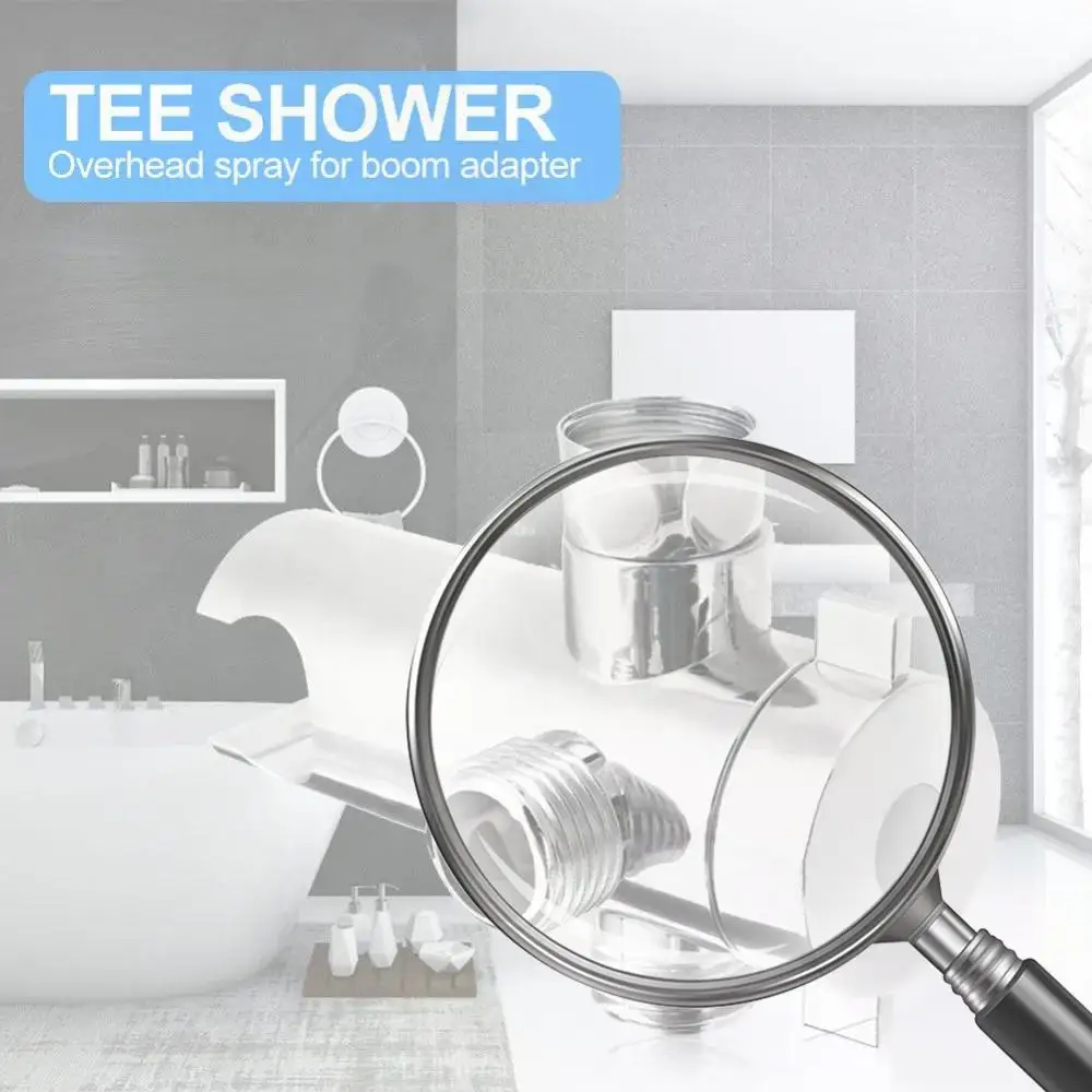 

3-ходовой переключающий клапан для душевой насадки G1/2, трехфункциональный переключатель, адаптер, Т-образный адаптер для туалета в ванной комнате