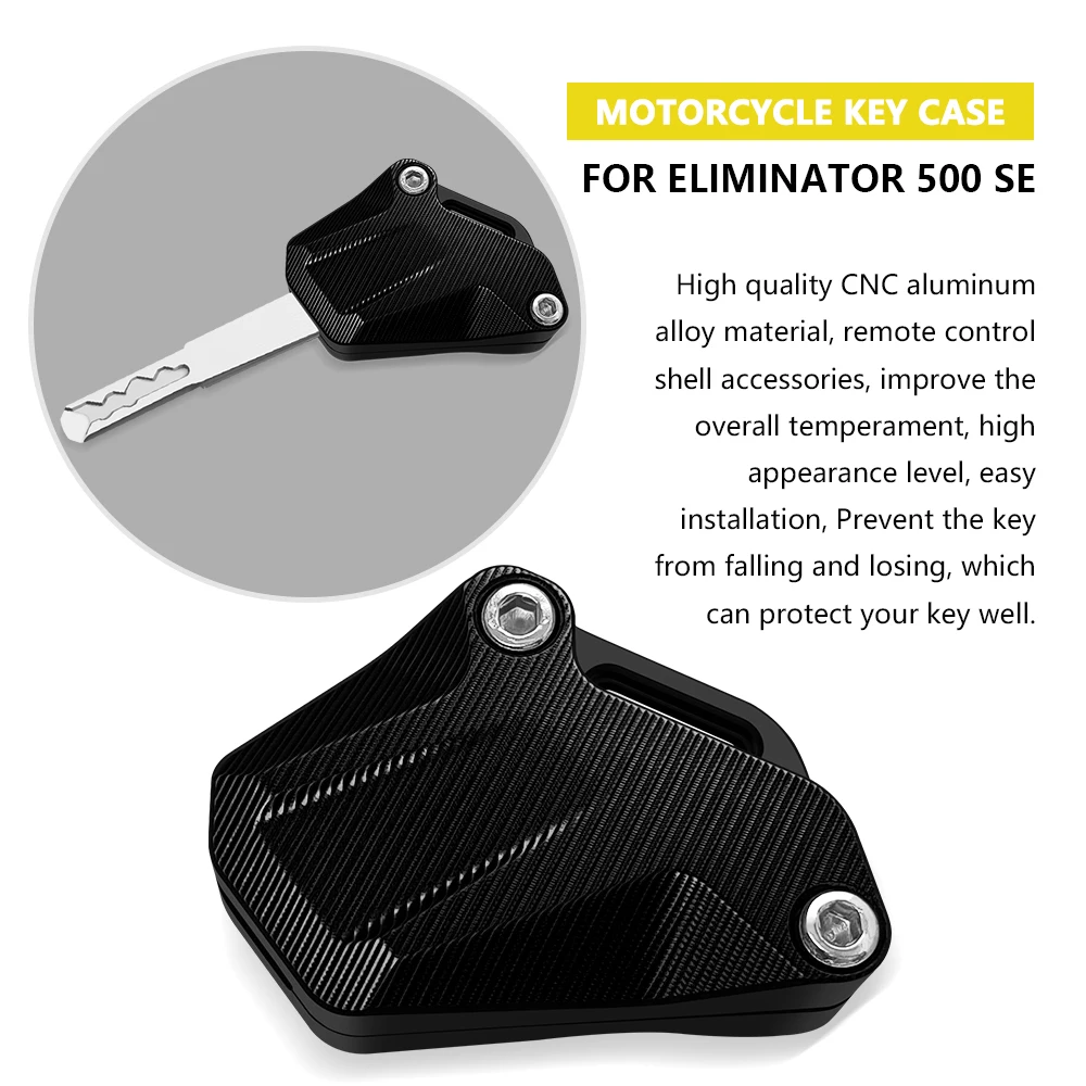 for ELIMINATOR 500 SE KEY CASE Motorcycle Accessories eliminator 500 se MOTORCYCLE KEY CASE Key Shell Dust Cover Protector