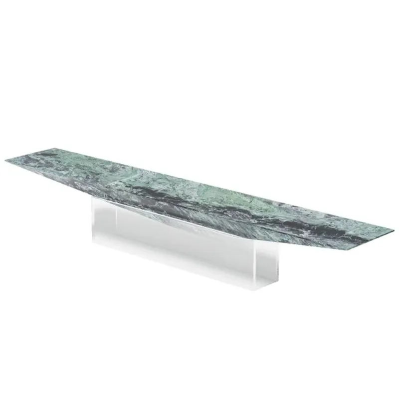 Marble Marble TV Stand, Luxury Natural Stone Console, Living Room, Home Decoration, Living Room
