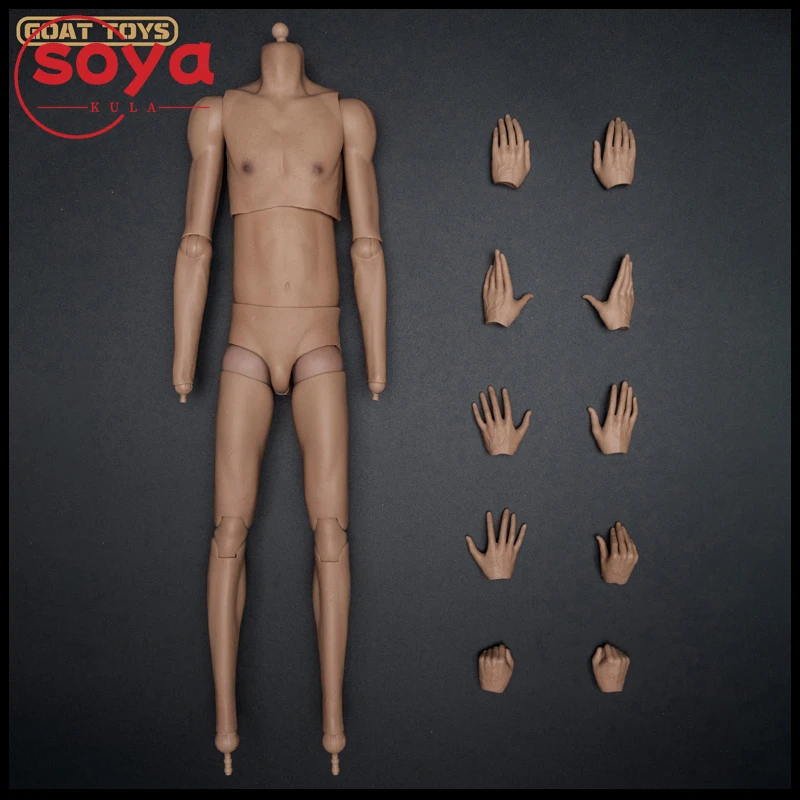 

GOAT TOYS 1/6 Scale Basketball Player's Body Shape Action Figure Joint Body Fit 1:6 Male Head Sculpt