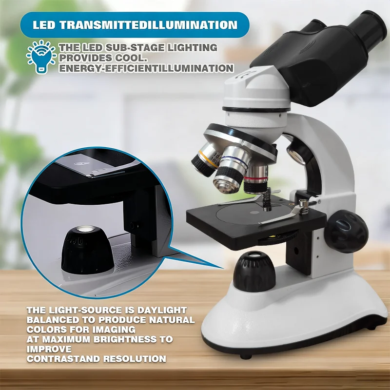 Mikroskop Majemuk Binokuler un - Microscope Compound 40X ulasan dan harga
