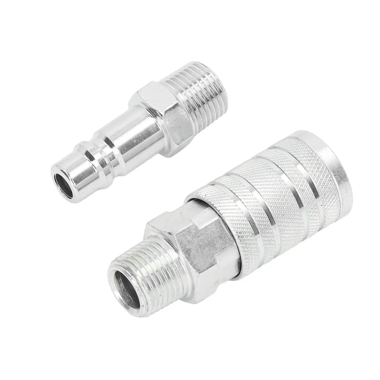 Pneumatic Fittings Air Hose Connector Male Female Quick Connect NPT 1/2 Inch Easy Install Standard Design