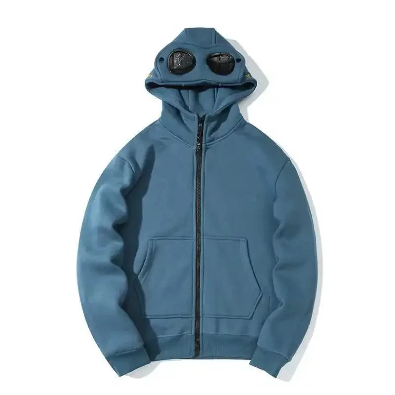 

♡Halloween Cosplay Costume Y2k Solid Color Personality Glasses Hoodie Men and Women Hip hop Rock Streetwear Pullover Z 2026 New