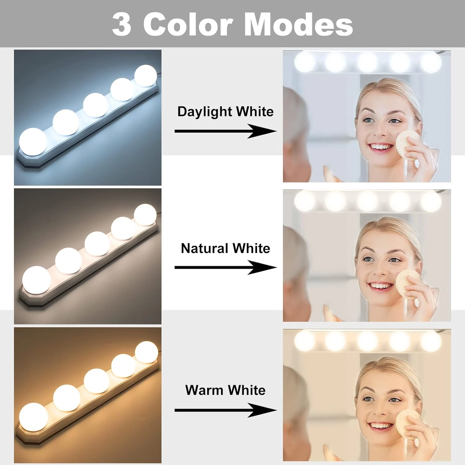 Transform Your Beauty Routine with Sleek and Sophisticated LED Makeup Mirror - Elevate Your Makeup Game with Exquisite Adjustabl