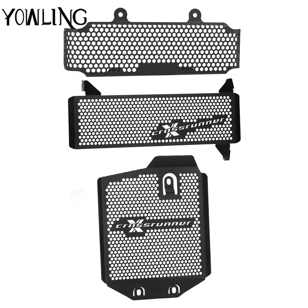 

For Honda VFR 800X Crossrunner 2015-2024 Motorcycle Radiator Guard Tank Grille Shield Engine Cooler Bezel Protector Mesh Cover