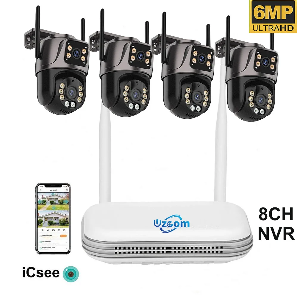 8CH 6MP Hd Outdoor …