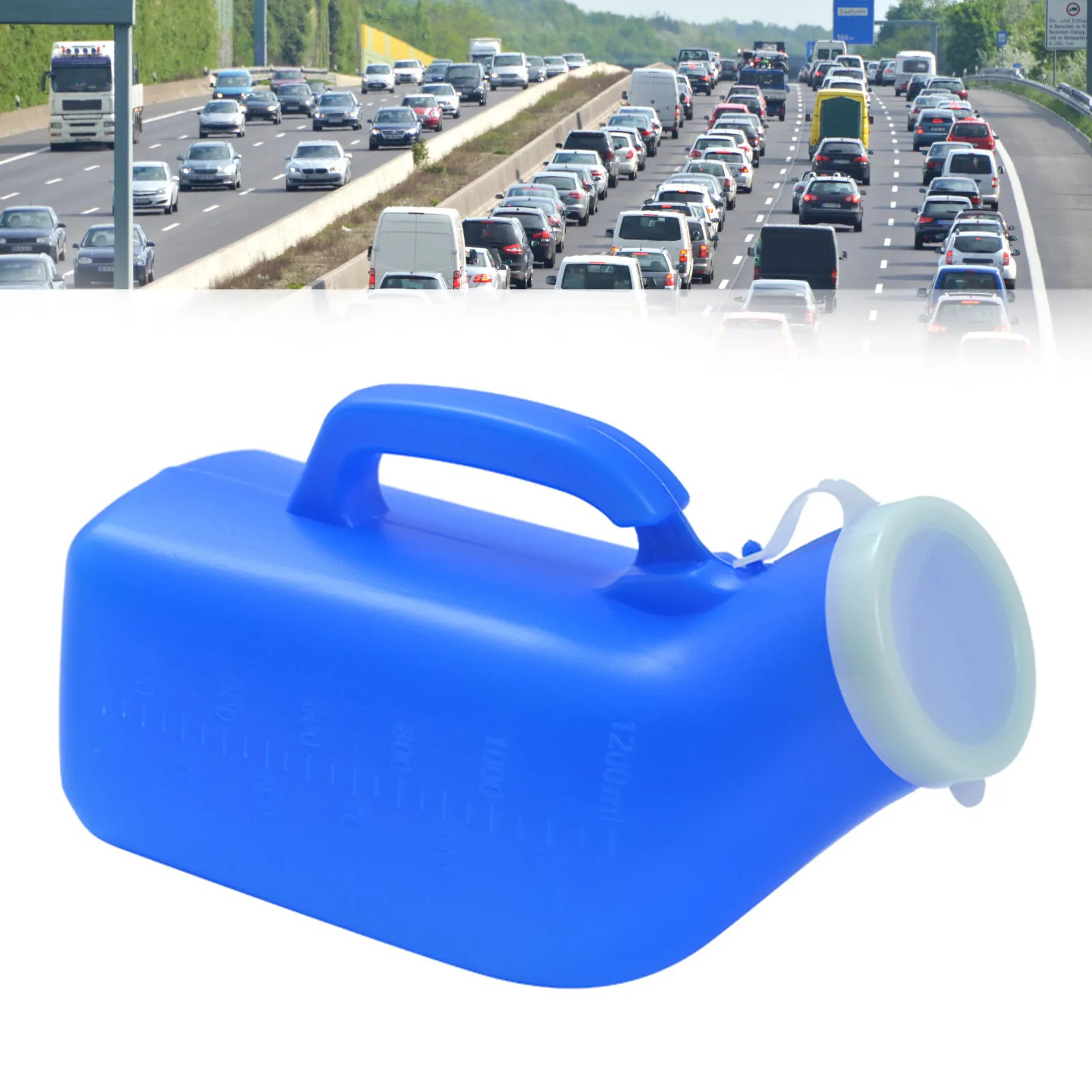 Male Urine Collection Container 1200ml Graduation Urinal Portable Bedside Urine Bottle Elderly Hospital Home Care 2026 Trending