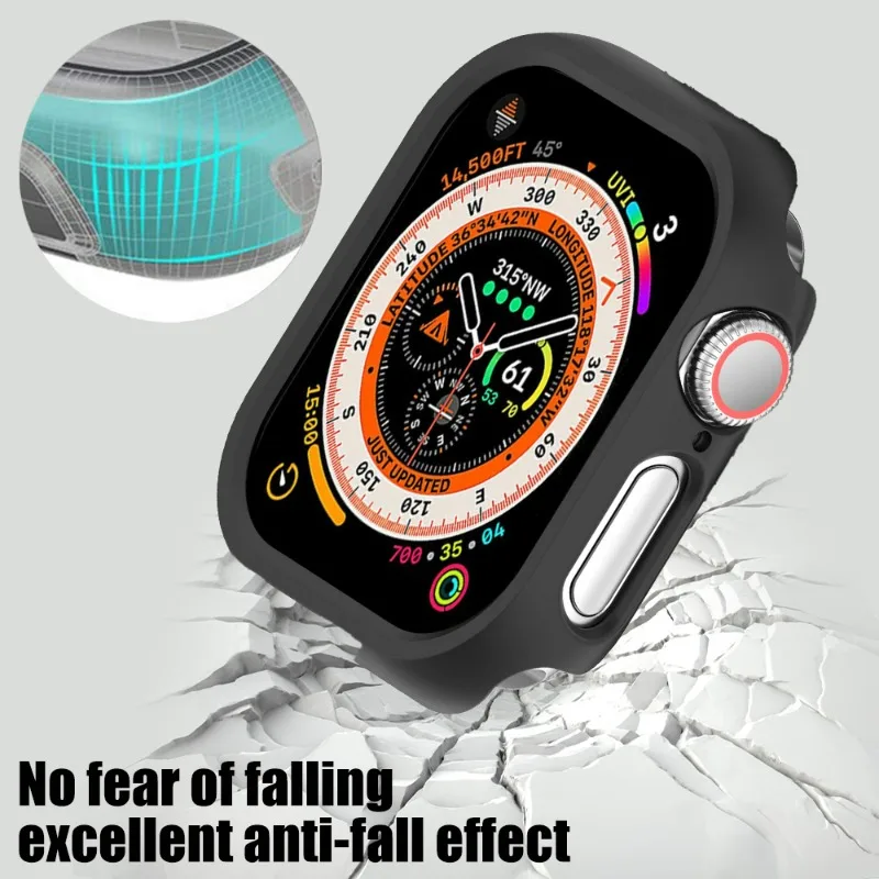 Watch Case for Apple Watch 10 Full Coverage Anti-scratch Shockproof Smartwatch Hollow Protective Case for Apple Iwatch10 42 46mm