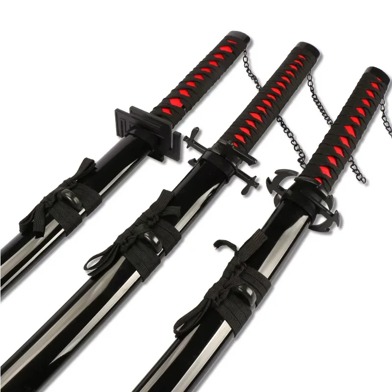 Japanese Kurosaki  Ichigo Katana Cosplay Weapons Wooden Toy Sword Zangetsu ichigo Halloween Gifts Christmas Costumes Props