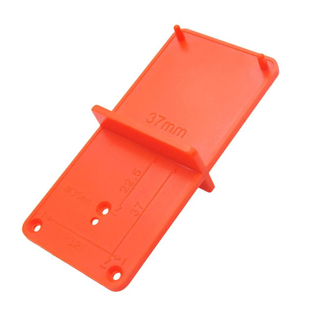 Hinged Hole Locator Punch Locator Hole Locator Time saving Hinge Hole Drilling Guide for Door Cabinet Installation