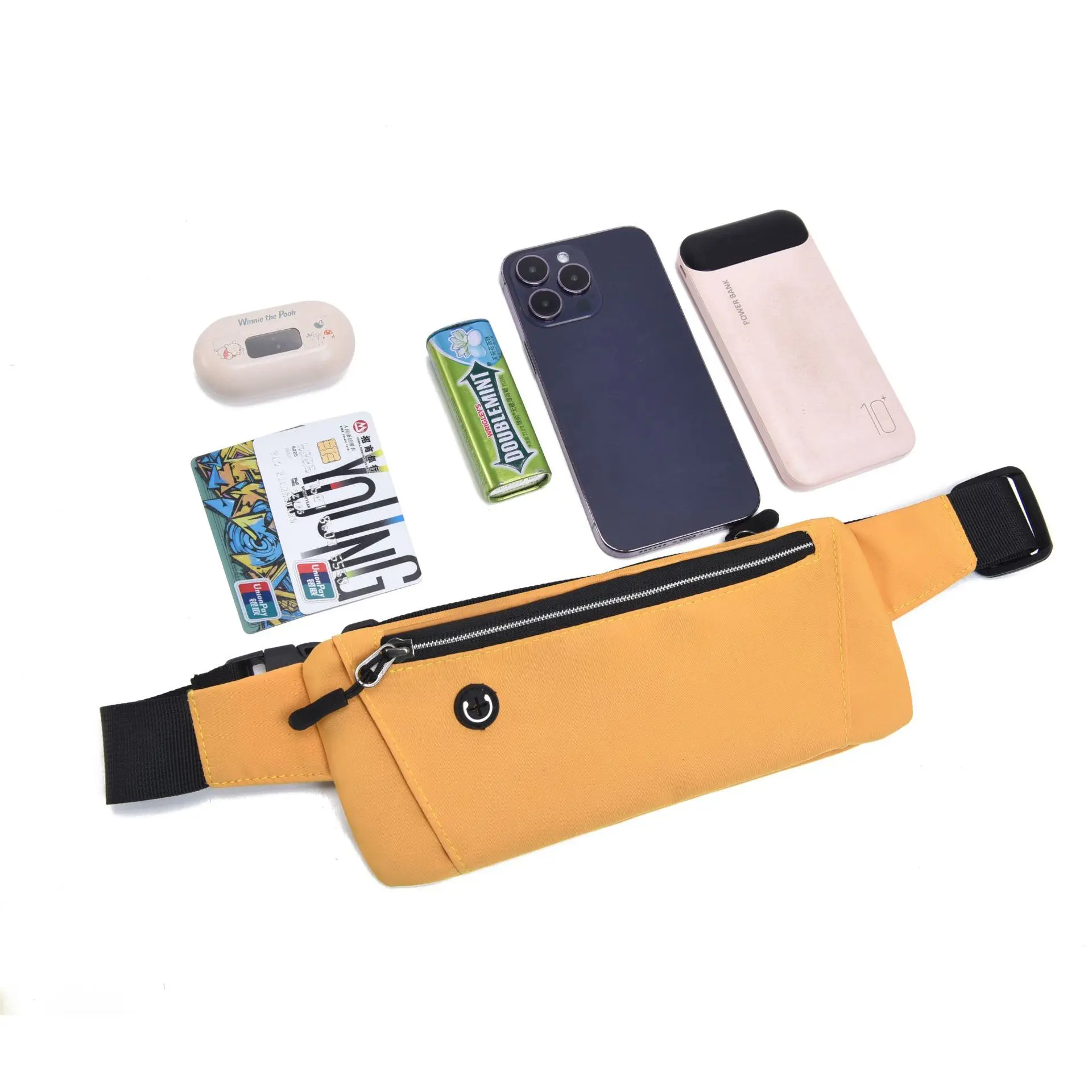 Running Waist Bag Sports Belt Pouch Mobile Phone Bag Men Women Waist Pack Lightweight Gym Sports Bag Waist Pack Adjustable Strap image 4