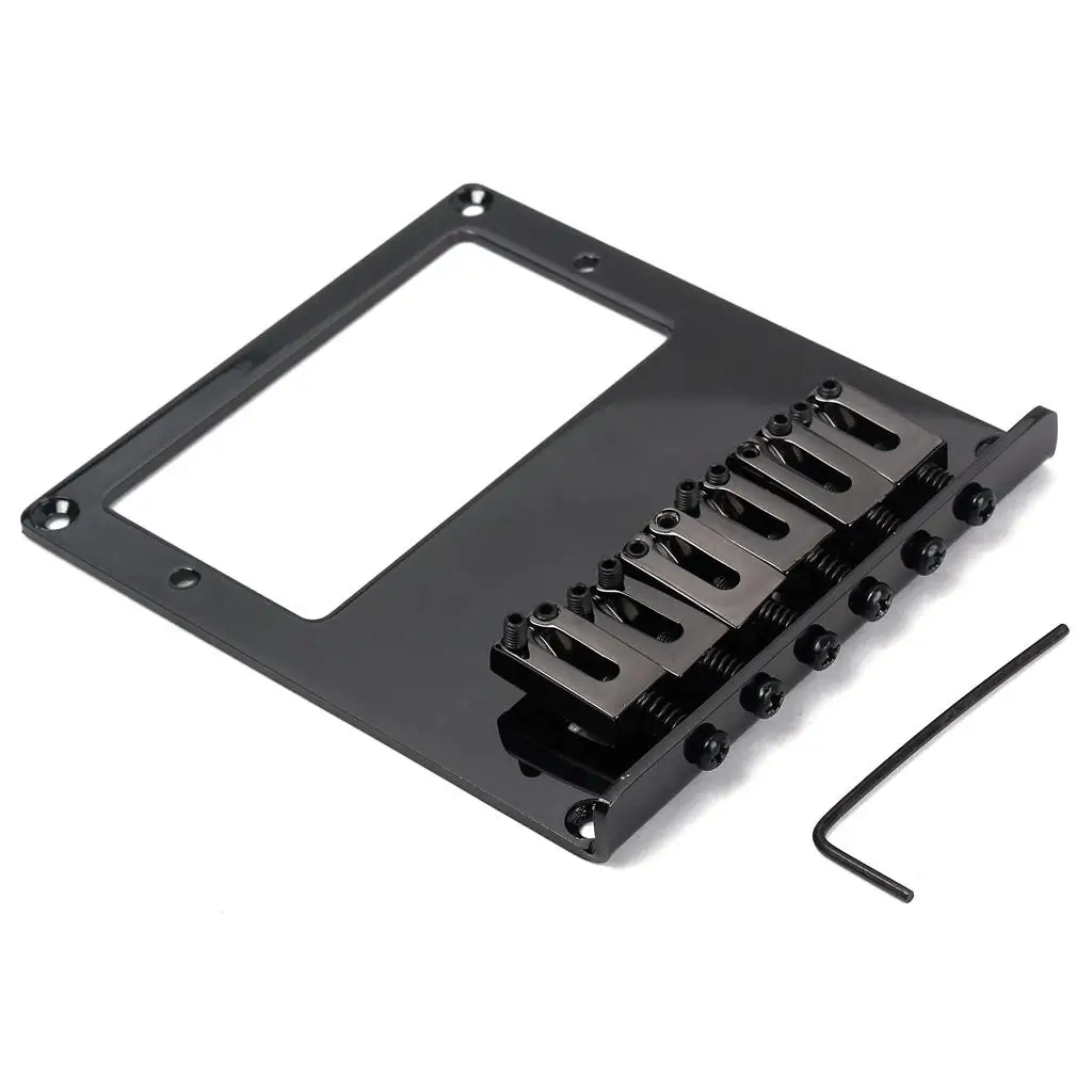 Tele Humbucker Bridge Professional Micro Tuning Electric Guitar Bridge with Allen Wrench for TL Model