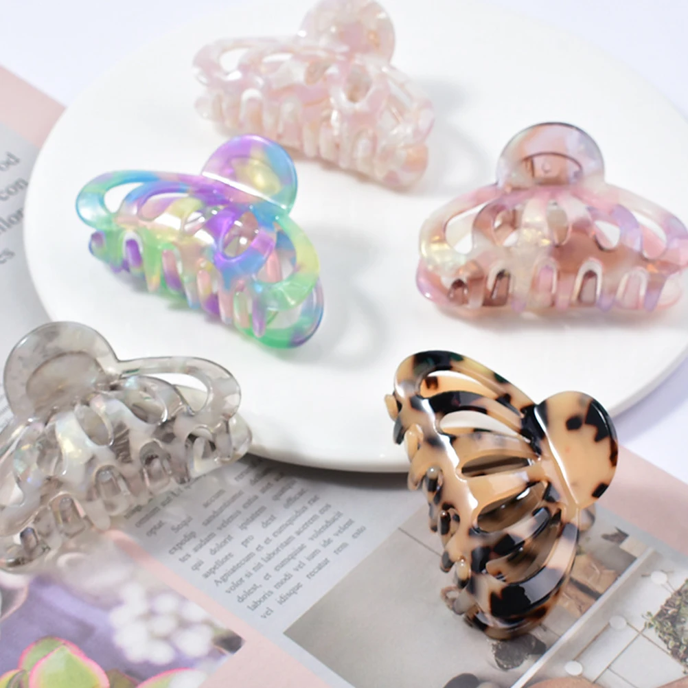

Hair Clip for Curly Womens Accessories Jaw Clips Dense Wedding Ladies Acetate Sheet Cute