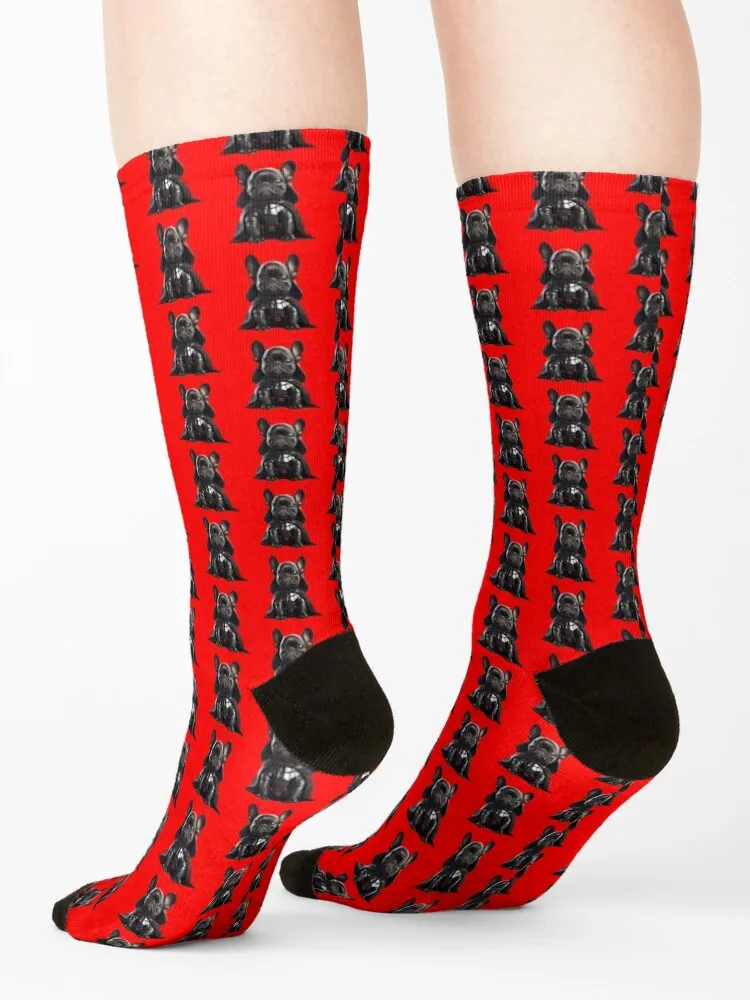 Return of the Frenchie - French Bulldog Socks japanese fashion happy hockey retro Men's Socks Women's