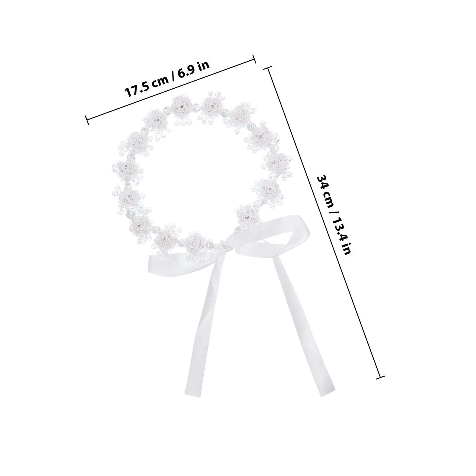 كريستال السيراميك زهرة الشعر عقال المرأة الزفاف هيربيسي لحفل الزفاف حفلة موسيقية الذكرى حديقة الاستقبال المؤنث