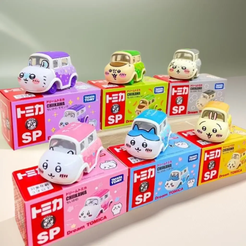 

Модель автомобиля TAKARA TOMY: Игрушечная машинка CHIIKAWA в виде самоироничного медведя для девочек