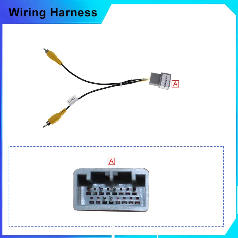 18pin For Mitsubishi Original Factory Auto Camera Video Output Car Reverse Camera Output Video Adapter Cable