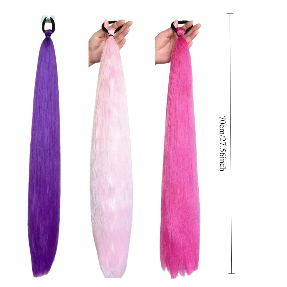 Kpop デーモンハンターズウィッグサジャボーイズベビーウィッグ男性女性人工毛無料ウィッグキャップコスプレハロウィンパーティー小道具用品