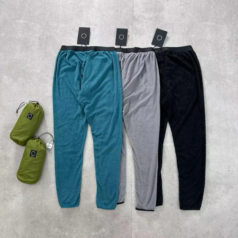 Image of Dünne Fleece-Jogginghose Yamatomichi, geeignet zum Bergsteigen, Camping, als Trainingshose, für Herren und Damen, wärmend für den Winter, mit Staubbeutel.