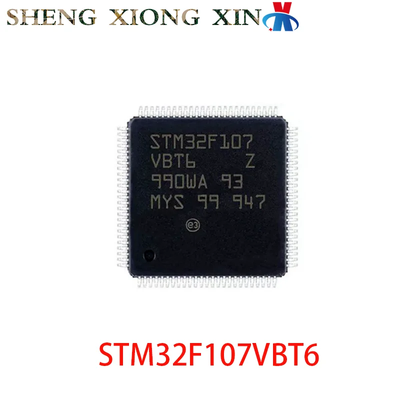 5pcs/lot 100% NEW STM32F107VBT6 LQFP-100 Microcontroller unit STM32F107 F107VBT6 Integrated Circuit