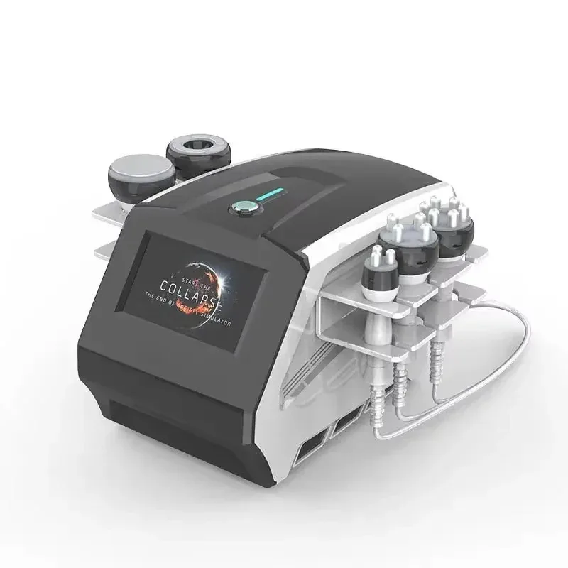 5 in 1 ski Verstevigende Ultrasone Vacuüm Cavitatie Machine r Lifting 80k Ultrasone Afslanken Apparatuur met CE 2023
